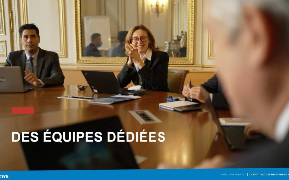 Vidéo corporate Crédit mutuel Investment Managers, Opinews